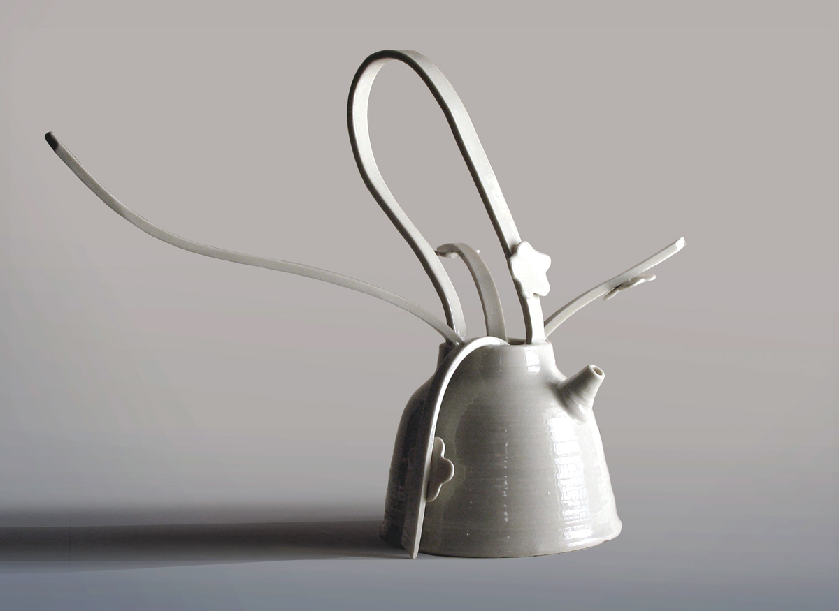 Teapot - porcelain, 2011