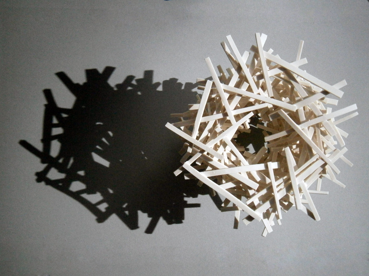 Nest - porcelain biscuit, 2015