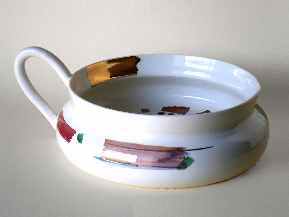 Vaso con lustri - porcelain 2017